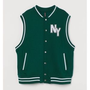 H&M Varsity Vest - (L)